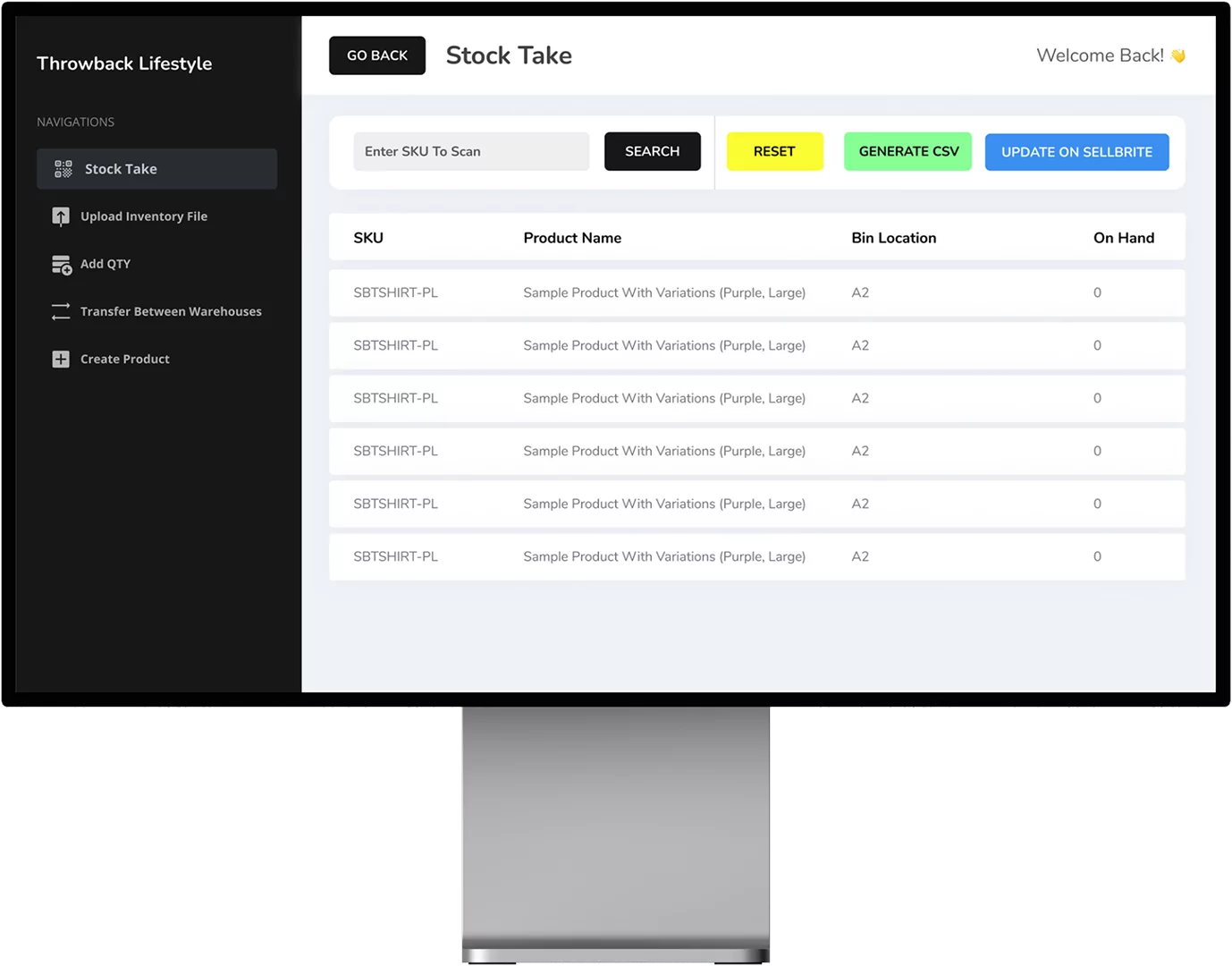 Inventory Management Web App